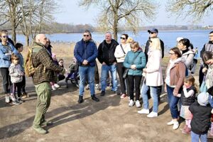 Ełk, Wyspa Zamkowa, spacer przyrodniczo-historyczny, Dariusz Jurczak