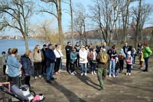 Ełk, Wyspa Zamkowa, spacer przyrodniczo-historyczny, Dariusz Jurczak