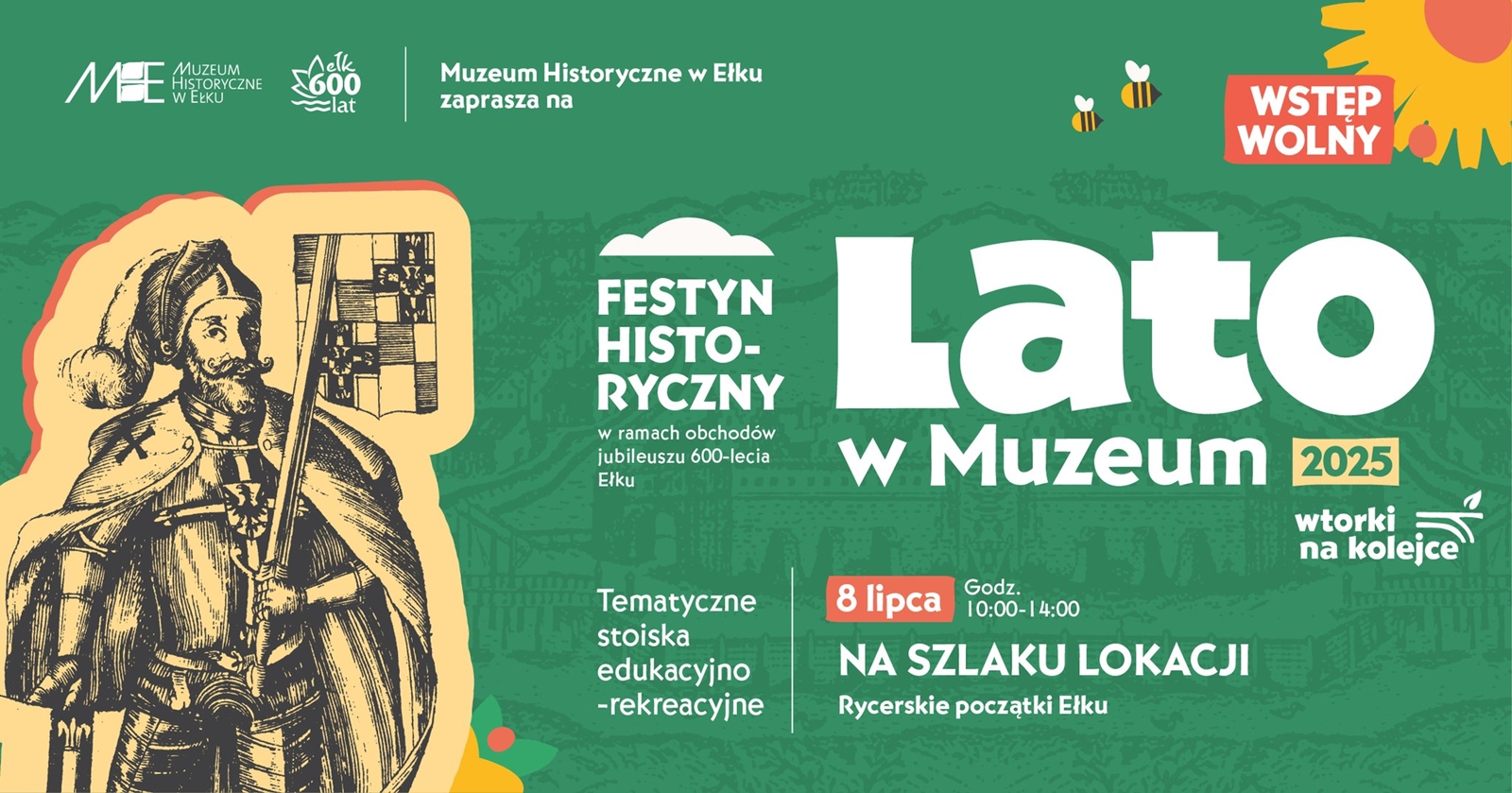 Lato w Muzeum. Wtorki na Kolejce – Festyn Historyczny