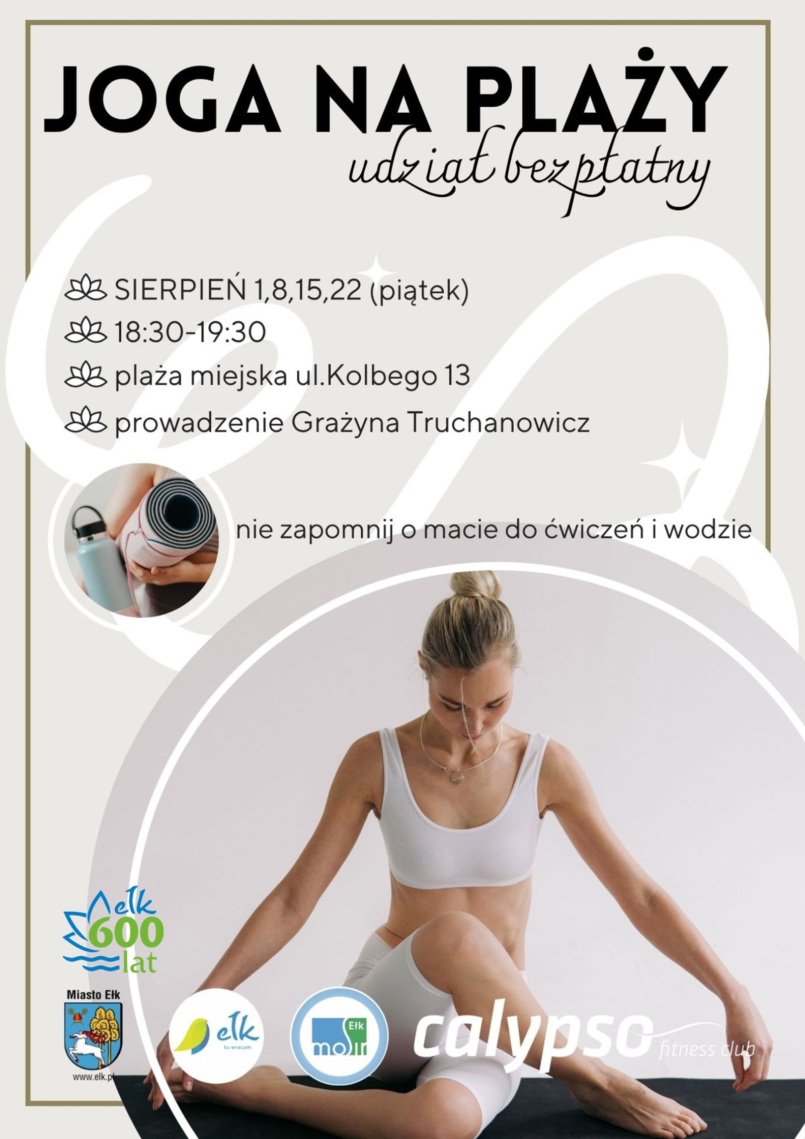 Joga na plaży