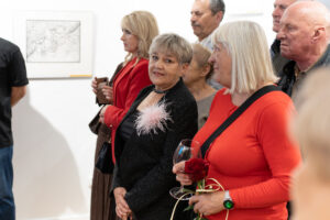 Wystawa "Ełk wczoraj i dziś". Edmund Korzeniewski, wernisaż