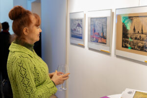 Wystawa "Ełk wczoraj i dziś". Edmund Korzeniewski, wernisaż