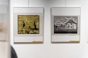 Wystawa "Ełk wczoraj i dziś". Edmund Korzeniewski, wernisaż