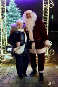 świąteczna ciężarówka coca-cola, plac Jana Pawła II, Mikołaj