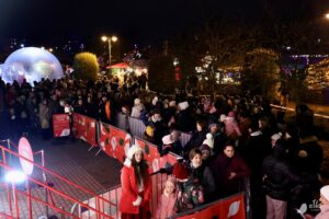 świąteczna ciężarówka coca-cola, plac Jana Pawła II, Mikołaj