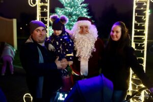 świąteczna ciężarówka coca-cola, plac Jana Pawła II, Mikołaj