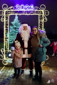 świąteczna ciężarówka coca-cola, plac Jana Pawła II, Mikołaj