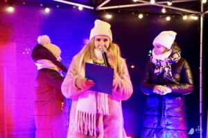 świąteczna ciężarówka coca-cola, plac Jana Pawła II, Mikołaj